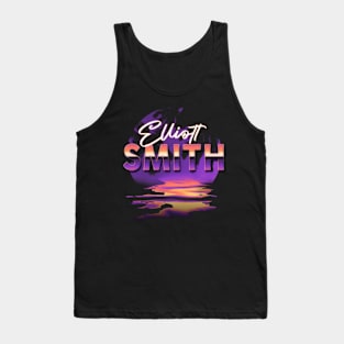 Elliott Classic Name Vintage Styles Christmas Purple 70s 80s 90s Tank Top